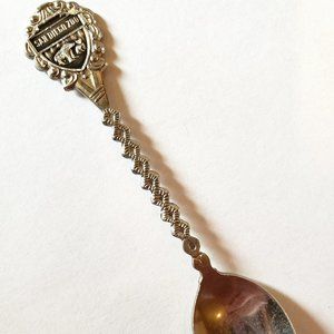 Vintage SAN DIEGO ZOO California Klepa Arts Souvenir Collector Spoon